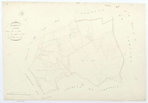 Néry - Cadastre napoléonien, section C3