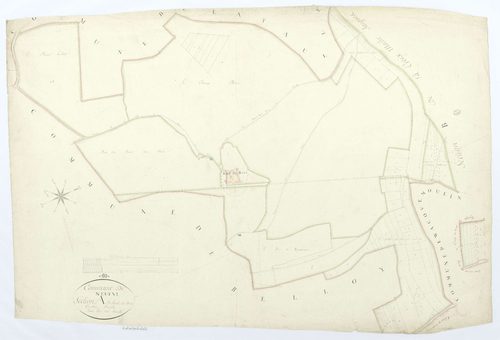Neufvy-sur-Aronde - Cadastre napoléonien, section A, feuille unique