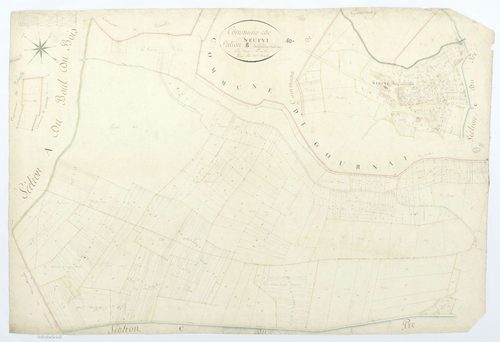 Neufvy-sur-Aronde - Cadastre napoléonien, section B, feuille unique