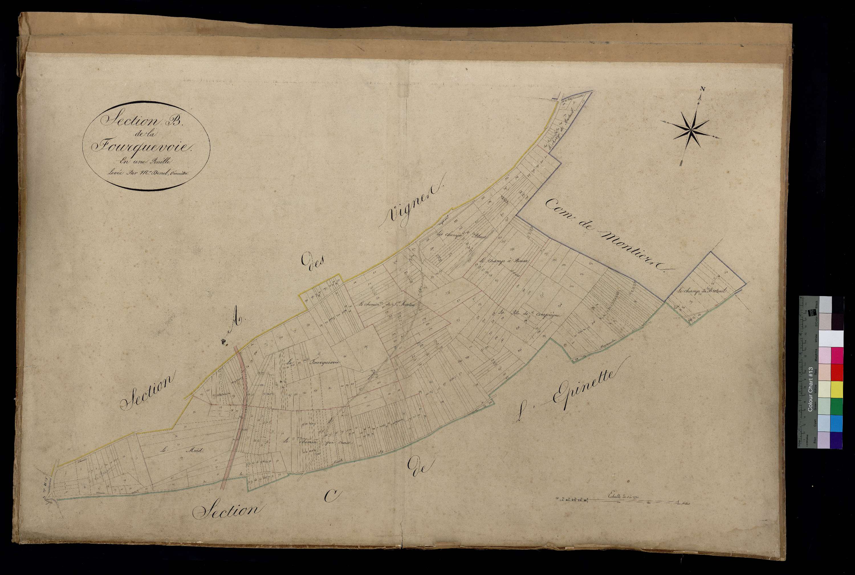 La Neuville-Roy - Cadastre napoléonien, section B