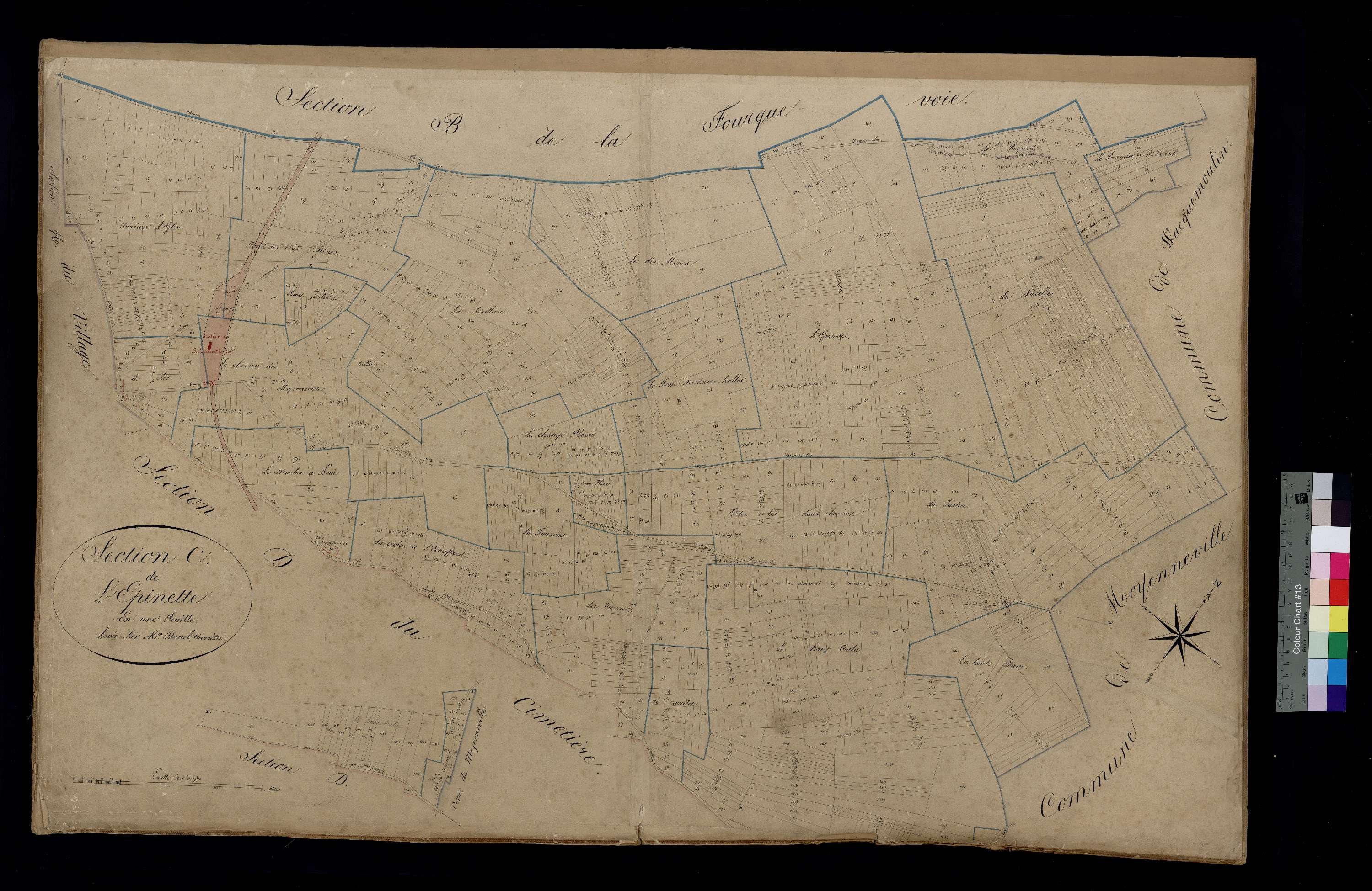La Neuville-Roy - Cadastre napoléonien, section C