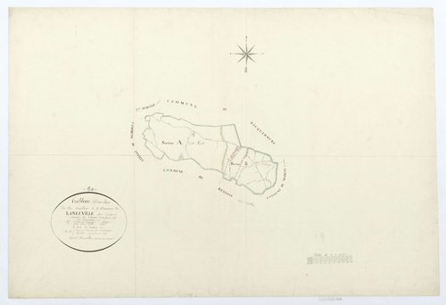 La Neuville-sur-Ressons - Cadastre napoléonien, tableau d'assemblage