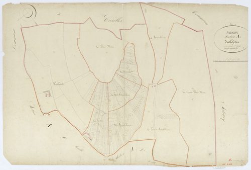 Noyon - Cadastre napoléonien, section A2