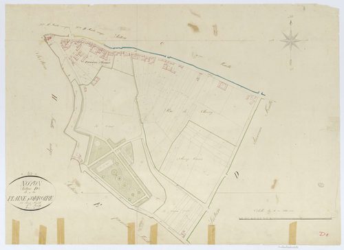 Noyon - Cadastre napoléonien, section D1