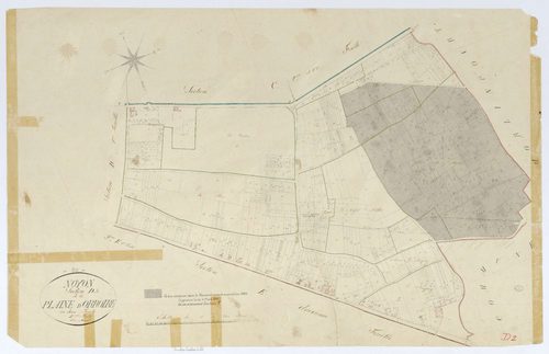 Noyon - Cadastre napoléonien, section D2
