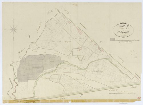 Noyon - Cadastre napoléonien, section E2