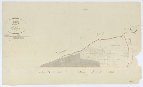Noyon - Cadastre napoléonien, section G2