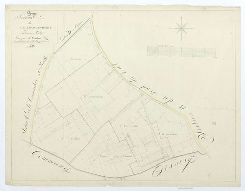 Ognes - Cadastre napoléonien, section C1