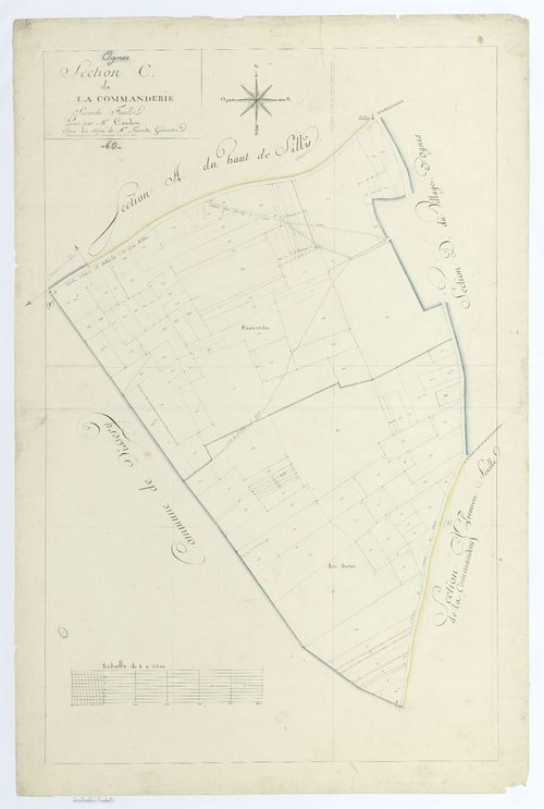 Ognes - Cadastre napoléonien, section C2