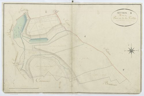 Ognon - Cadastre napoléonien, section B