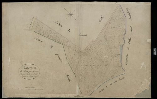 Ons-en-Bray - Cadastre napoléonien, section B2