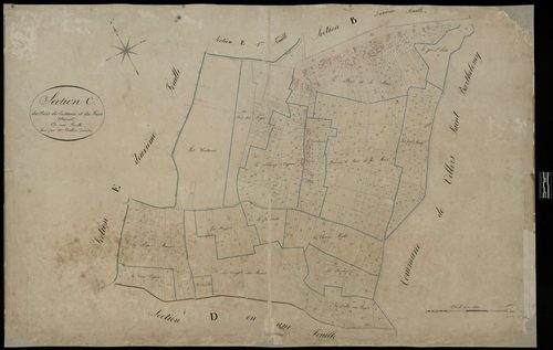 Ons-en-Bray - Cadastre napoléonien, section C