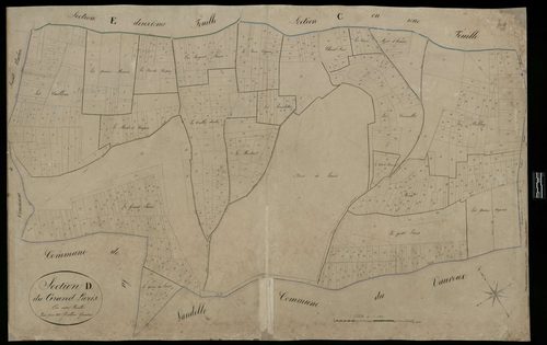 Ons-en-Bray - Cadastre napoléonien, section D