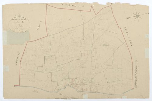 Ormoy-le-Davien - Cadastre napoléonien, section A, feuille unique