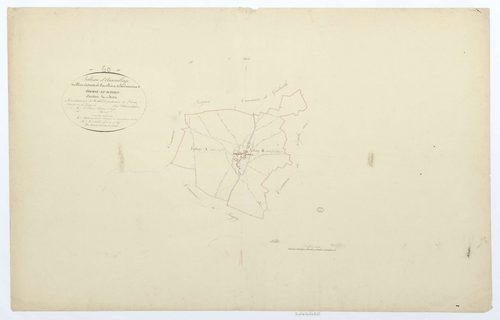 Ormoy-le-Davien - Cadastre napoléonien, tableau d'assemblage