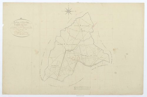 Ormoy-Villers - Cadastre napoléonien, tableau d'assemblage