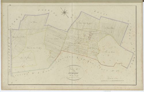 Oroër - Cadastre napoléonien, section A