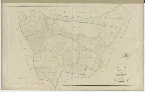 Oroër - Cadastre napoléonien, section B1