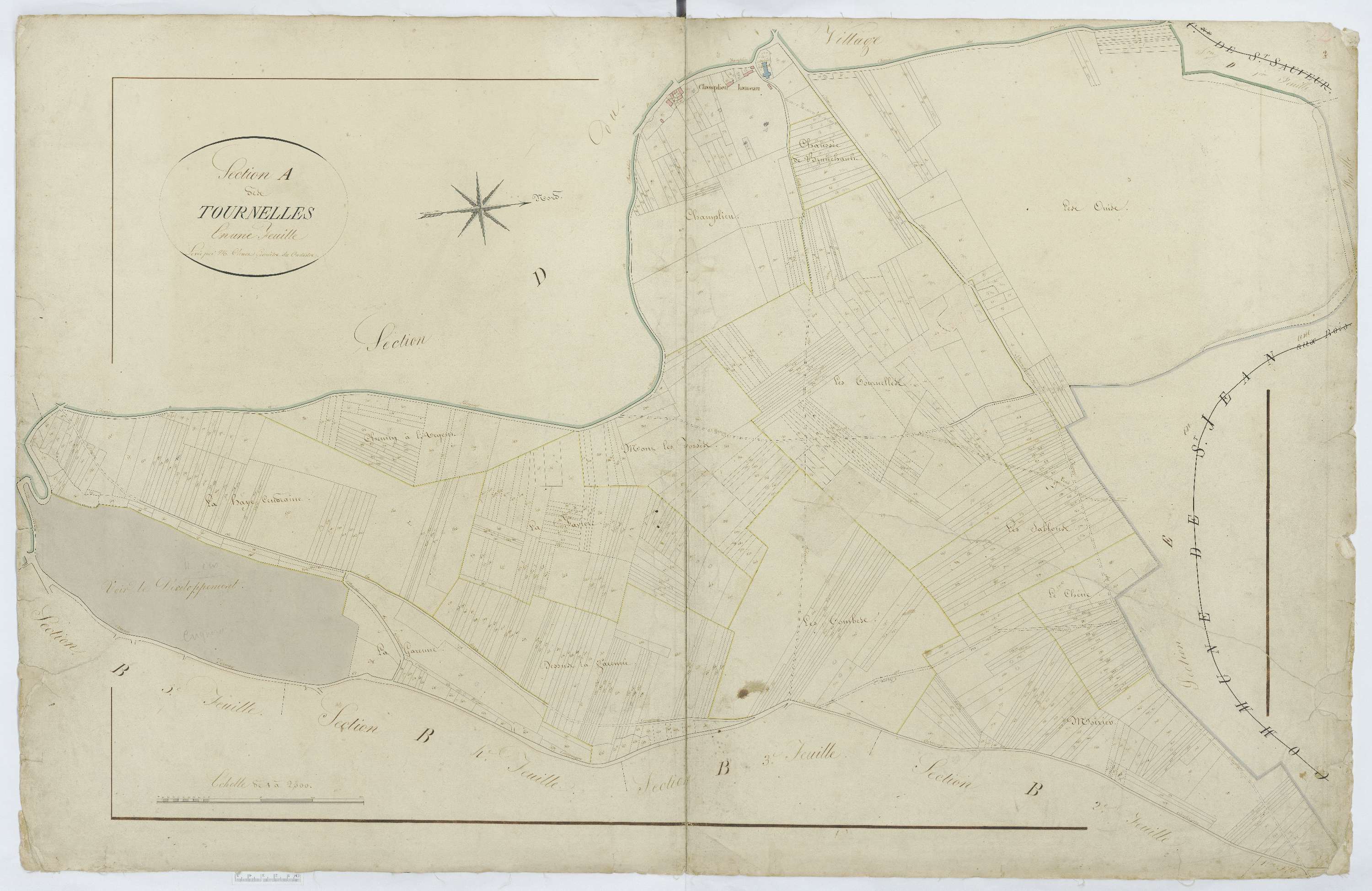 Orrouy - Cadastre napoléonien, section A1