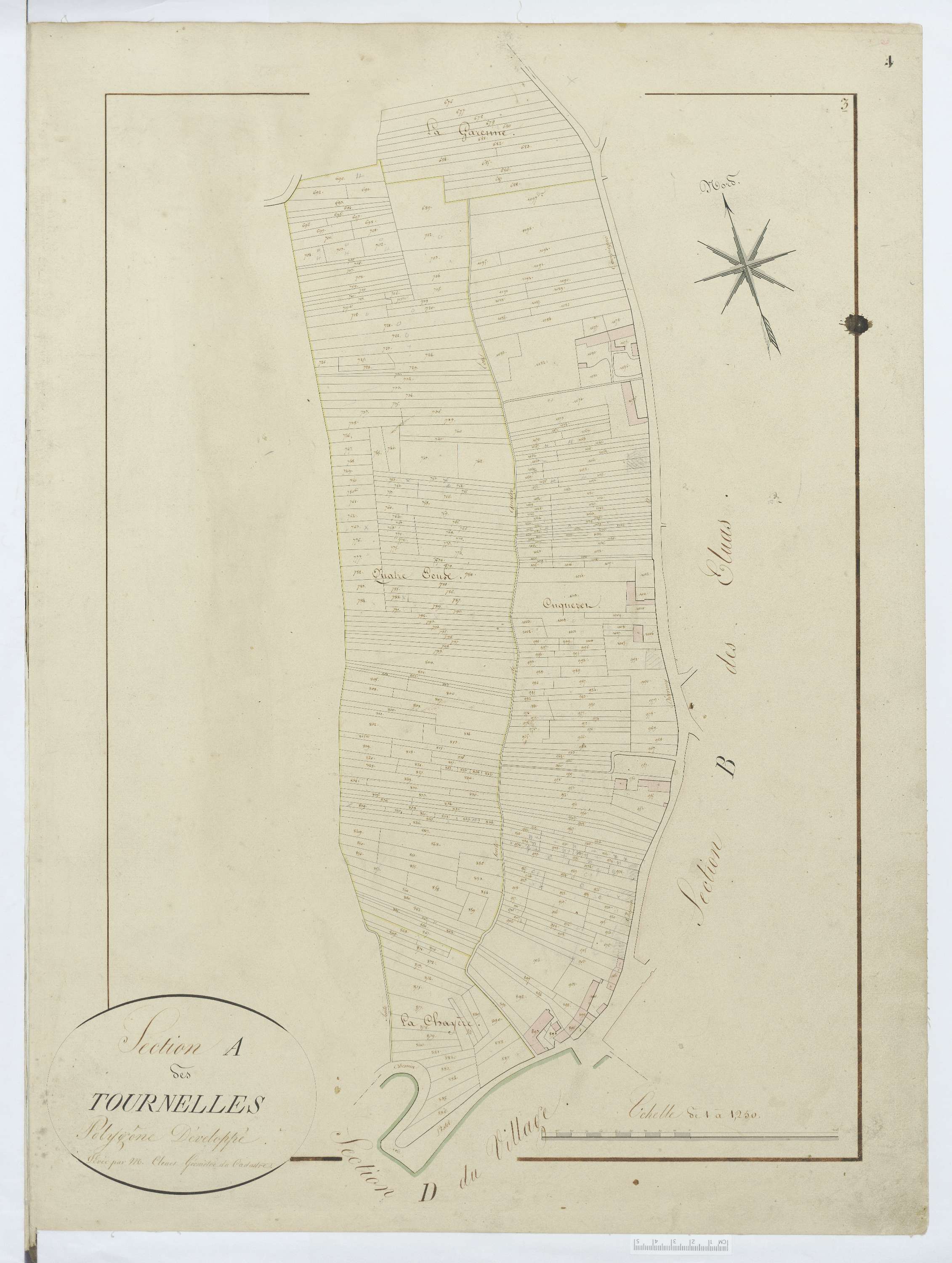 Orrouy - Cadastre napoléonien, section A2