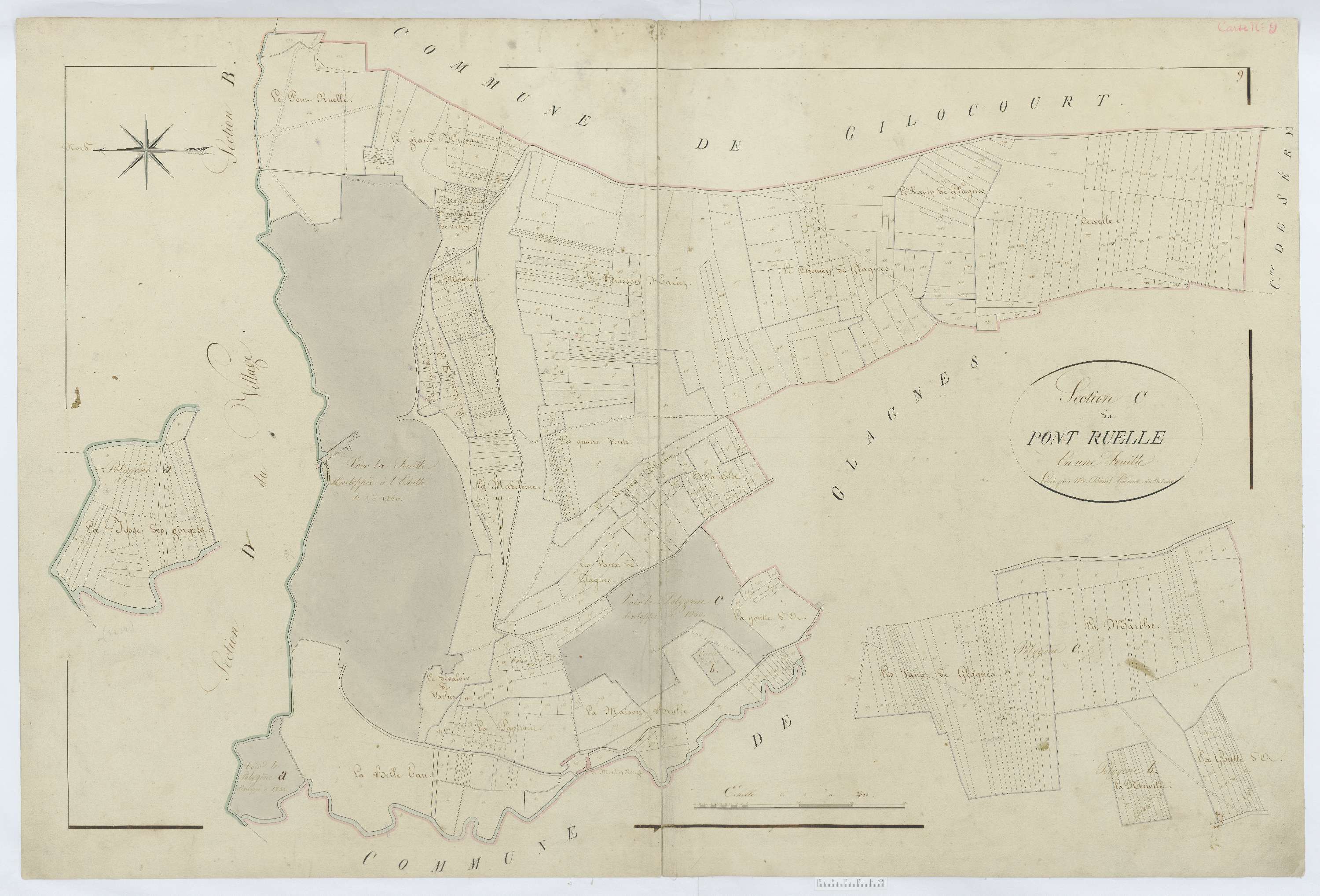 Orrouy - Cadastre napoléonien, section C1