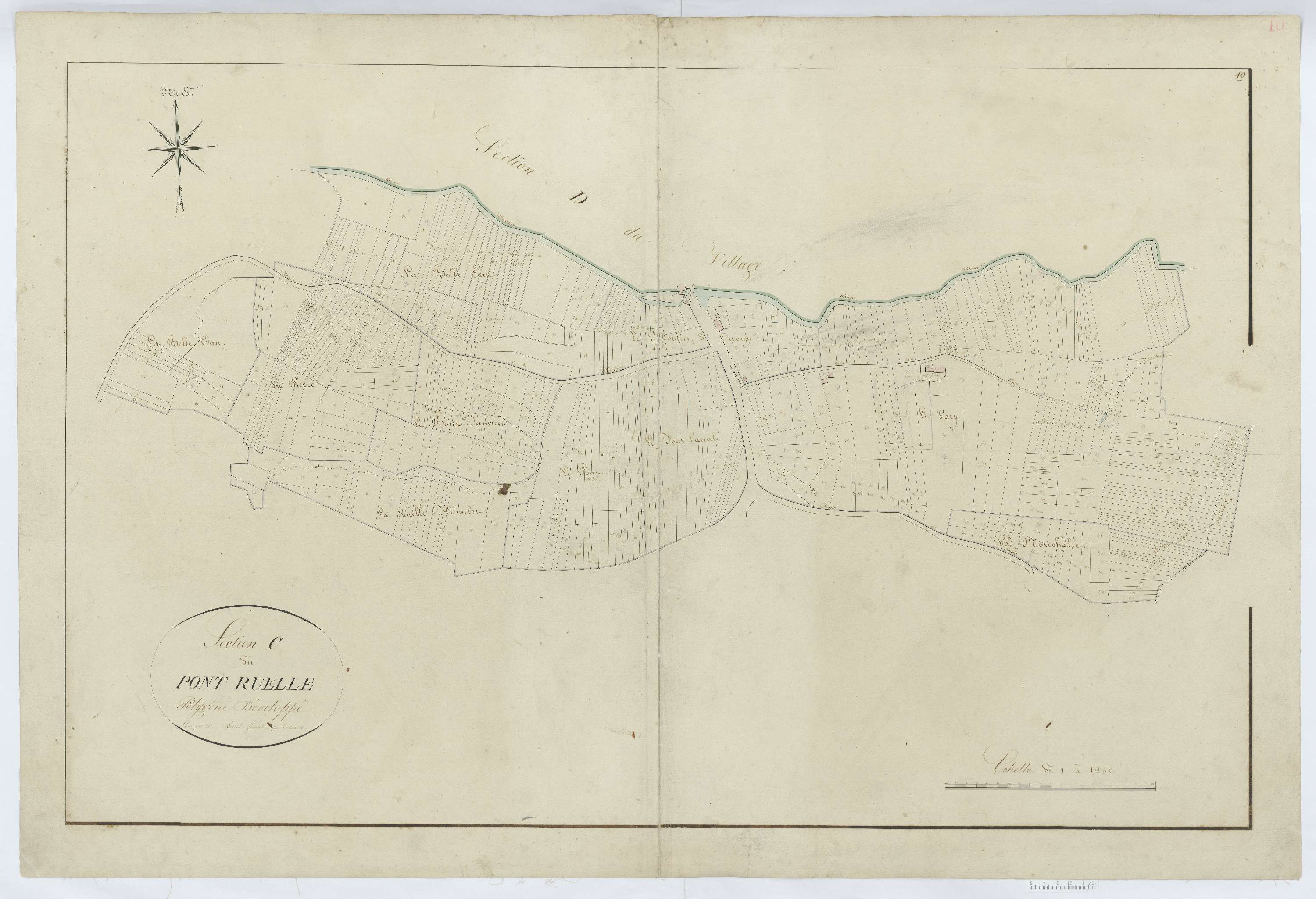 Orrouy - Cadastre napoléonien, section C2
