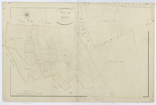 Orrouy - Cadastre napoléonien, section B3