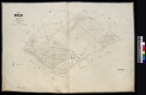 Orvillers-Sorel - Cadastre napoléonien, section C