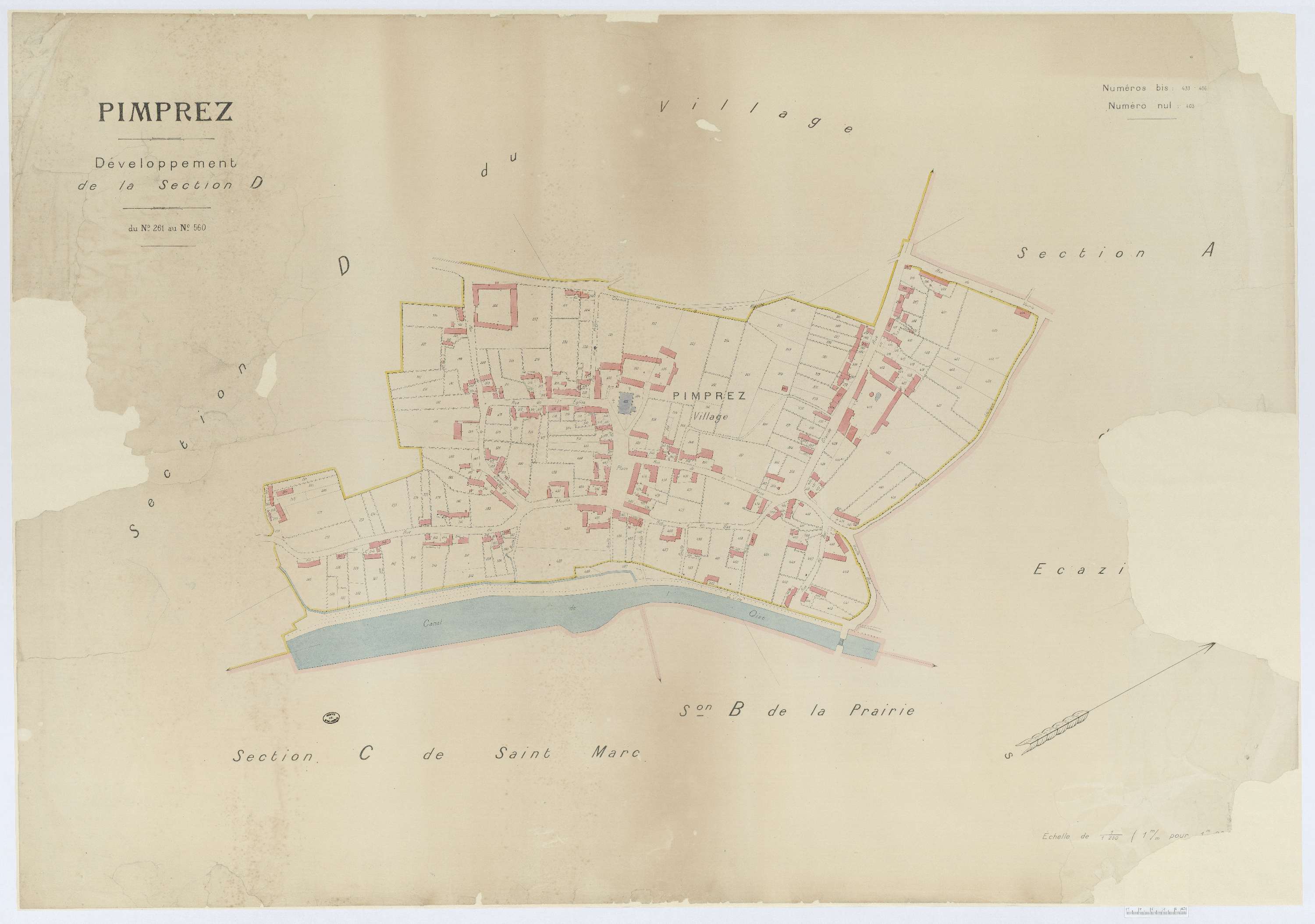 Pimprez - Cadastre napoléonien (copie), section D_2