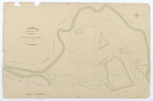 Pimprez - Cadastre napoléonien, section C1