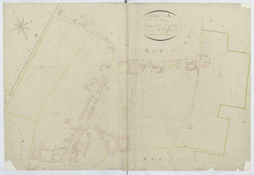 Plailly - Cadastre napoléonien, section A2