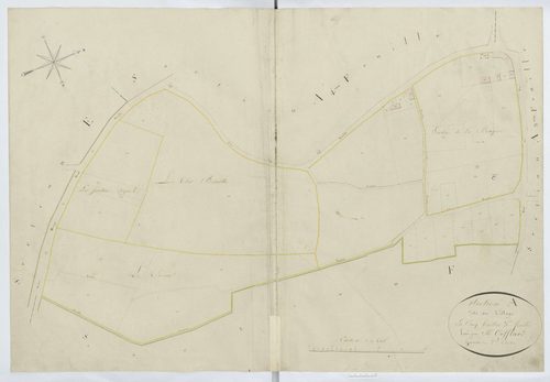 Plailly - Cadastre napoléonien, section A3