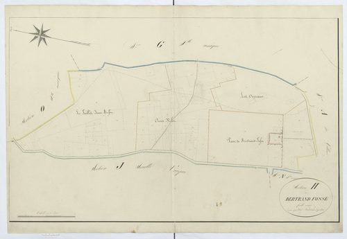Plailly - Cadastre napoléonien, section H