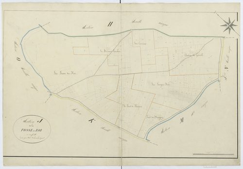 Plailly - Cadastre napoléonien, section J