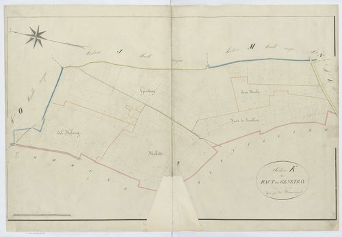 Plailly - Cadastre napoléonien, section K