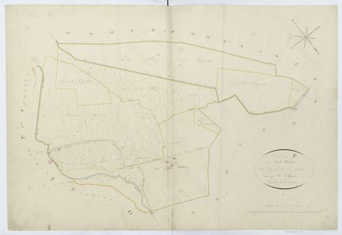 Plailly - Cadastre napoléonien, section P2