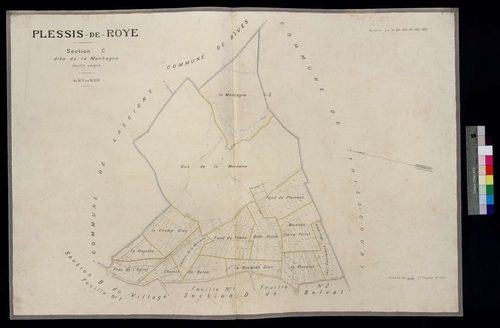 Plessis-de-Roye - Cadastre napoléonien, section C