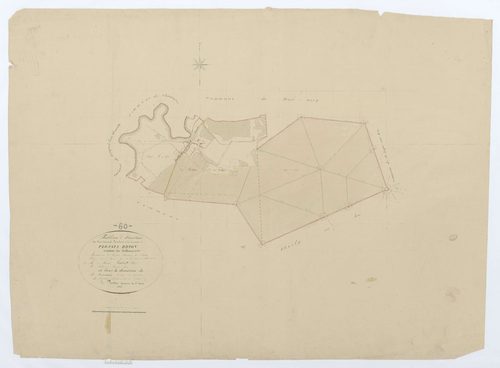 Le Plessis-Brion - Cadastre napoléonien, tableau d'assemblage