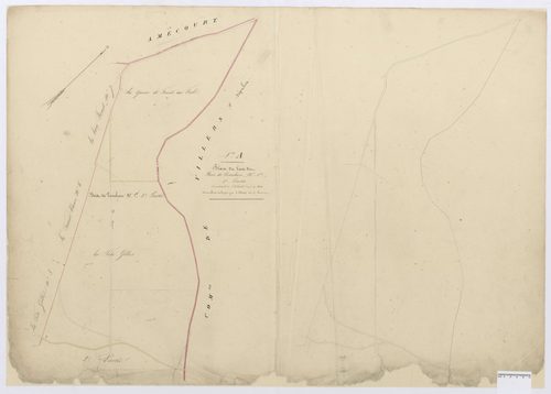 Ponchon - Cadastre napoléonien, section A1