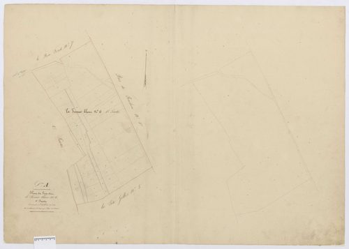 Ponchon - Cadastre napoléonien, section A13