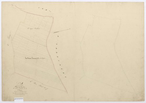 Ponchon - Cadastre napoléonien, section A18