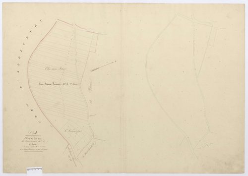 Ponchon - Cadastre napoléonien, section A19