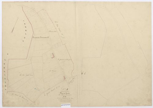 Ponchon - Cadastre napoléonien, section A20