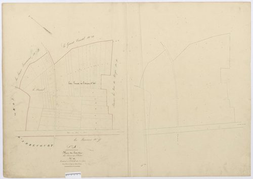 Ponchon - Cadastre napoléonien, section A21