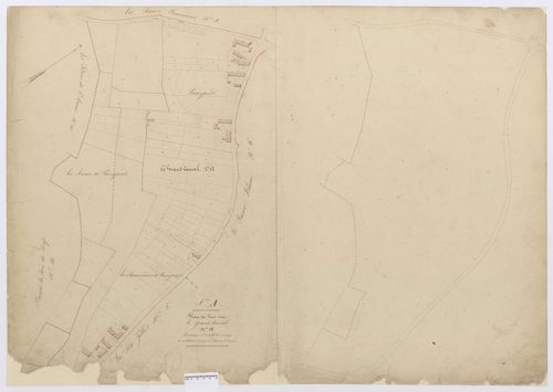 Ponchon - Cadastre napoléonien, section A23