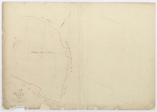 Ponchon - Cadastre napoléonien, section A27