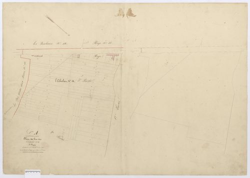 Ponchon - Cadastre napoléonien, section A28
