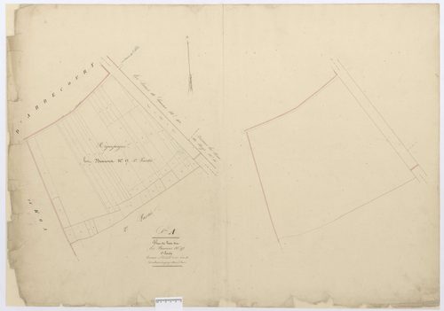 Ponchon - Cadastre napoléonien, section A31