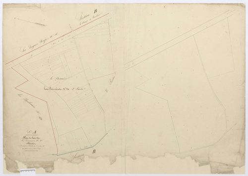 Ponchon - Cadastre napoléonien, section A37