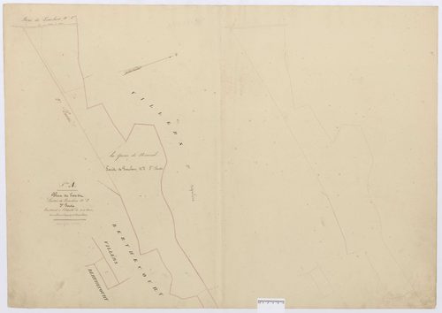 Ponchon - Cadastre napoléonien, section A5